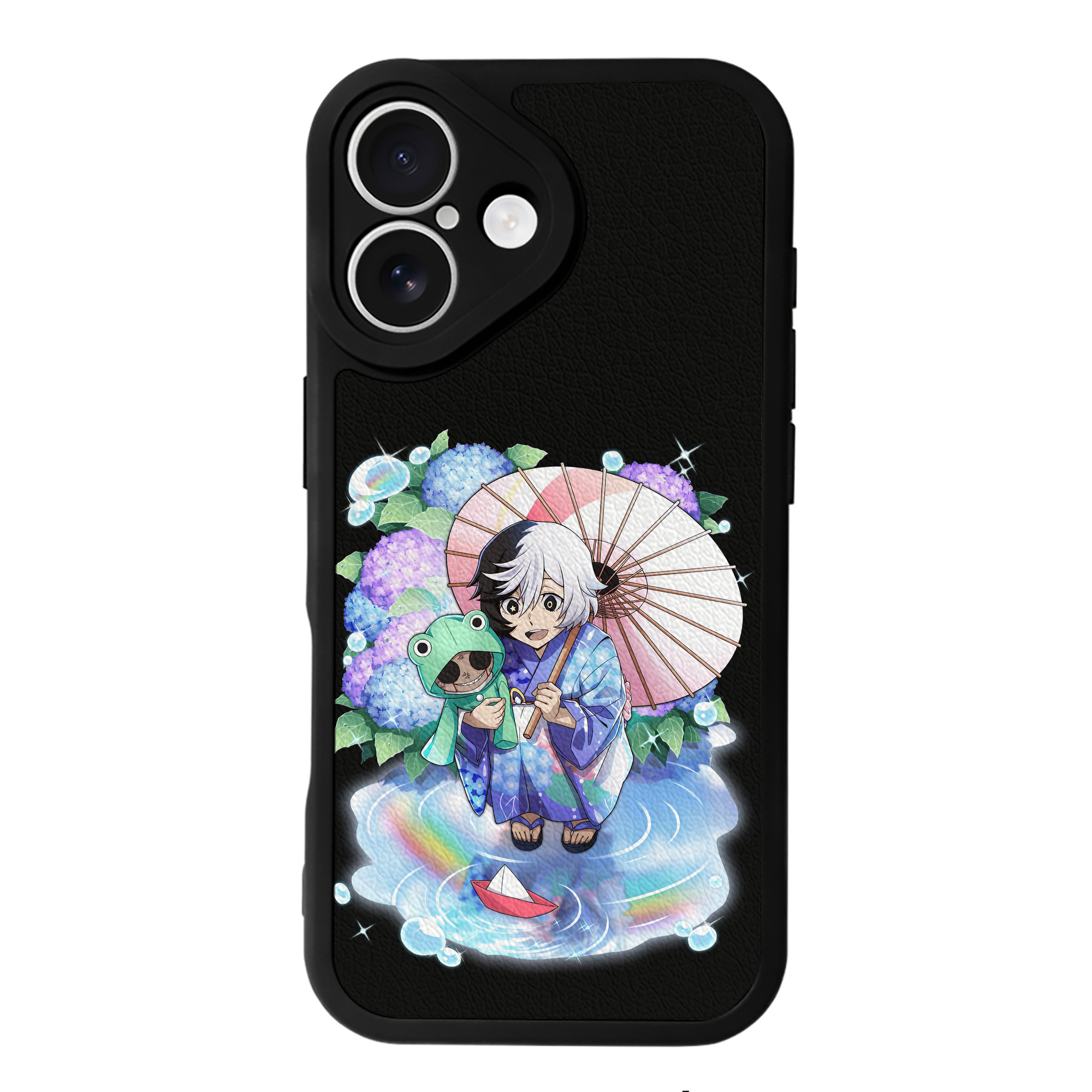 （画像用） 文豪ストレイドッグス Bungo Stray Dogs 【iPhone 16シリーズ対応】シリコンスマホケース（レザー調） 材質：シリコン